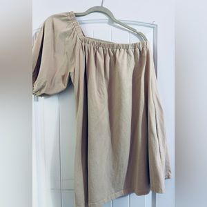 Vici - Things Between- one shoulder jersey cotton dress size medium